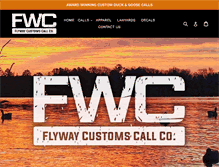 Tablet Screenshot of flywaycustoms.com